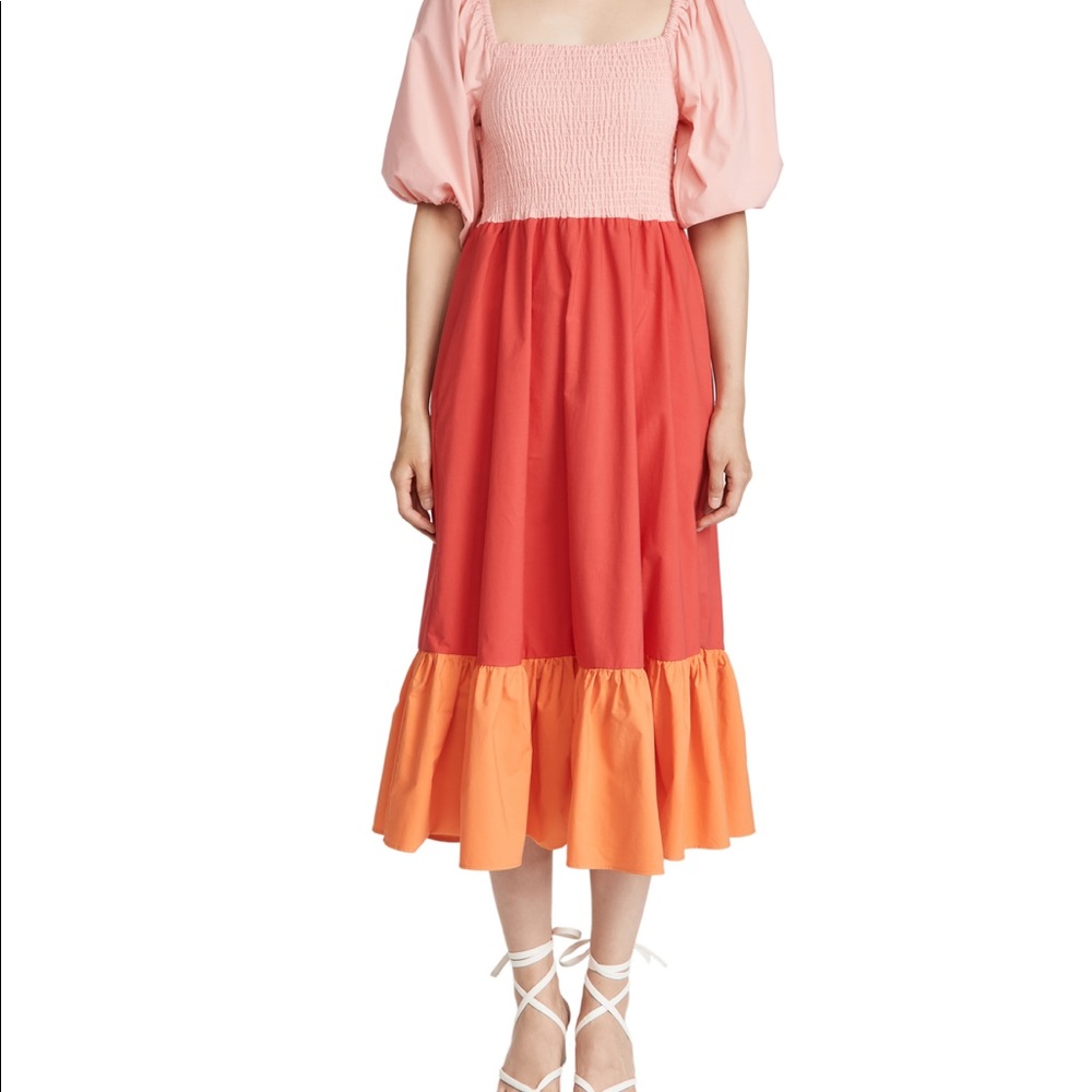 NWT Rhode Eloise Dress in Strawberry 🍓 SZ S